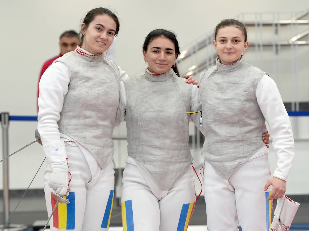 Ingrid Miti Bikfalvi, locul 5 la Europeanul U23 de floretă, cu echipa României